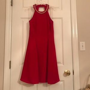 Sultry Vintage Red Dress